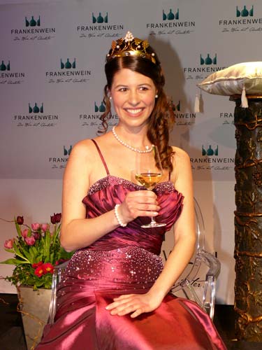 Fränkische Weinkönigin Melanie Dietrich
